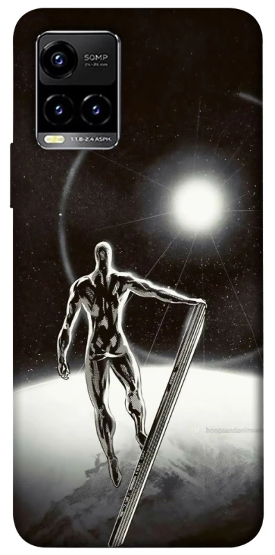 Чохол на Vivo Y21 / Y33s Срібний серфер фото 1 з 1