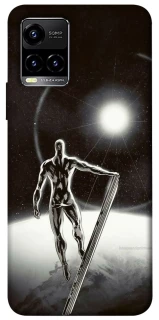 Чохол на Vivo Y21 / Y33s Срібний серфер фото 1 з 1