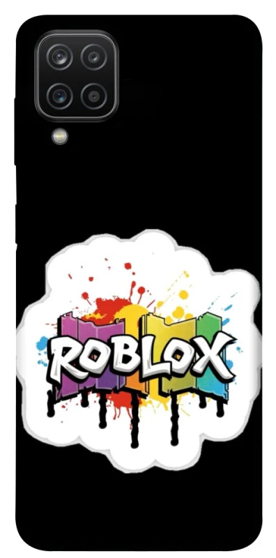 Чехол на Samsung Galaxy A12 Roblox logo ver.2 фото 1 из 1
