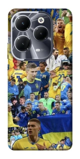 Чохол на Infinix Hot 40 Pro UA-Football ver.6 фото 1 з 1