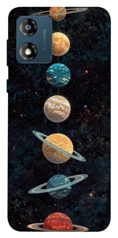 Чехол на Motorola Moto E13 star system фото 1 из 1