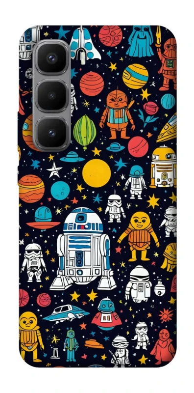 Чохол на Infinix Hot 60 Pro+ Star Wars background ver.2 фото 1 з 1