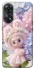 Чохол на Oppo Reno 8T 4G Labubu & Flowers ver.1 фото 1 з 1