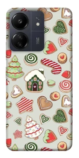 Чехол на Xiaomi Redmi 13C Новогодний v7 фото 1 из 1