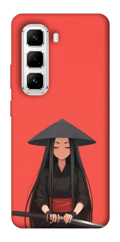 Чохол на Infinix Hot 50 Pro Red samurai фото 1 з 1