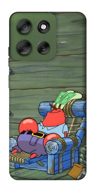 Чохол на Motorola Moto G56 5G Mr.Krabs фото 1 з 1