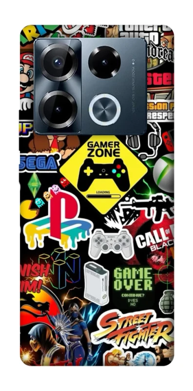 Чохол на Infinix Note 40 Pro 4G Gamer Zone фото 1 з 1