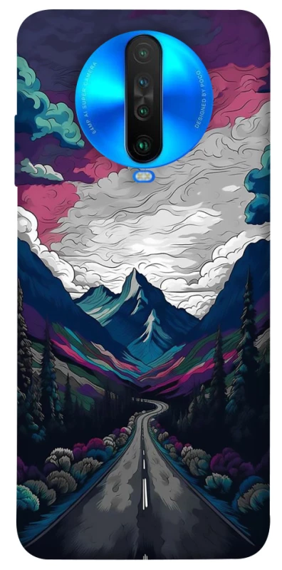 Чохол на Xiaomi Poco X2 Намальовані гори фото 1 з 1
