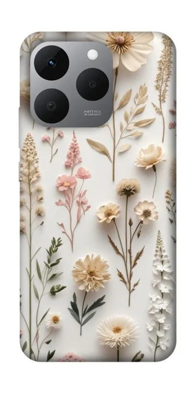 Чехол на Realme 15T Floral design ver.1 фото 1 из 1