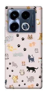 Чохол на Infinix Note 40 4G Cat style ver.1 фото 1 з 1