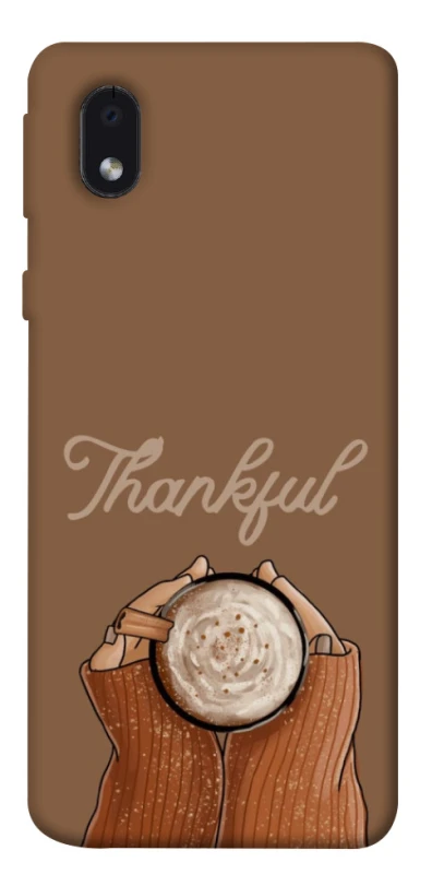 Чохол на Samsung Galaxy M01 Core / A01 Core Thankful coffee фото 1 з 1