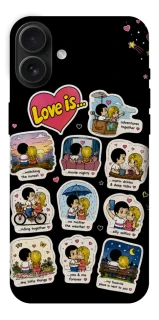 Чехол на Apple iPhone 16 Plus Love is ver.4 фото 1 из 1