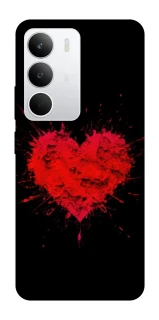 Чохол на Realme C71 Splash heart фото 1 з 1