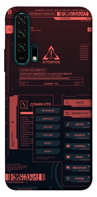 Чохол на Huawei Honor 20 Pro Attention фото 1 з 1