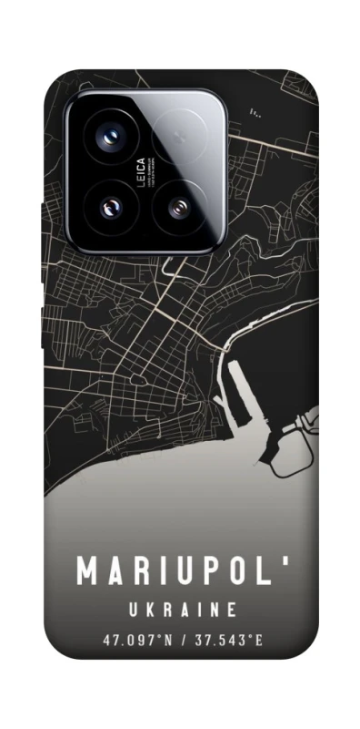 Чохол на Xiaomi 15 Mariupol map фото 1 з 1
