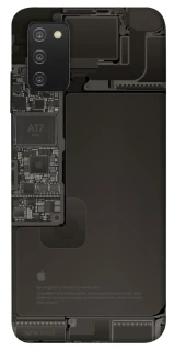 Чехол на Samsung Galaxy A03s iPhone 17 фото 1 из 1