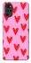 Чохол на Motorola Moto G22 Red hearts 2 фото 1 з 1