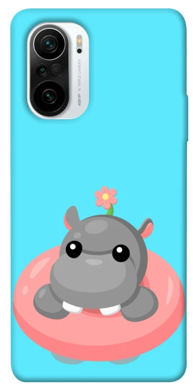 Чохол на Xiaomi Redmi K40 / K40 Pro / K40 Pro+ / Poco F3 Adopt Me Hippo Floatie фото 1 з 1