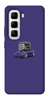 Чохол на Infinix Hot 50 Pro Porsche purple фото 1 з 1