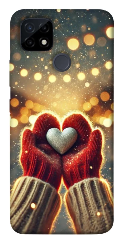 Чохол на Realme C12 Heart in hand фото 1 з 1