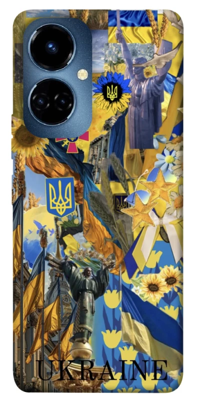 Чехол на TECNO Camon 19 Ukraine style ver.8 фото 1 из 1