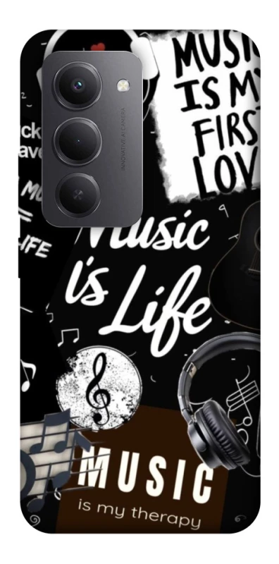 Чохол на Xiaomi Redmi 15 (EU) Music is Life фото 1 з 1