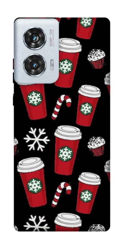 Чохол на Motorola Edge 50 Fusion Новорічний v40 фото 1 з 1