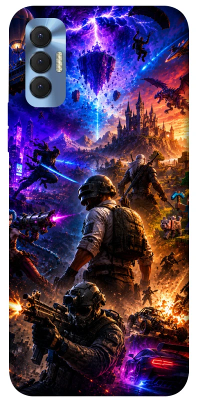 Чехол на TECNO Spark 8P My Games фото 1 из 1