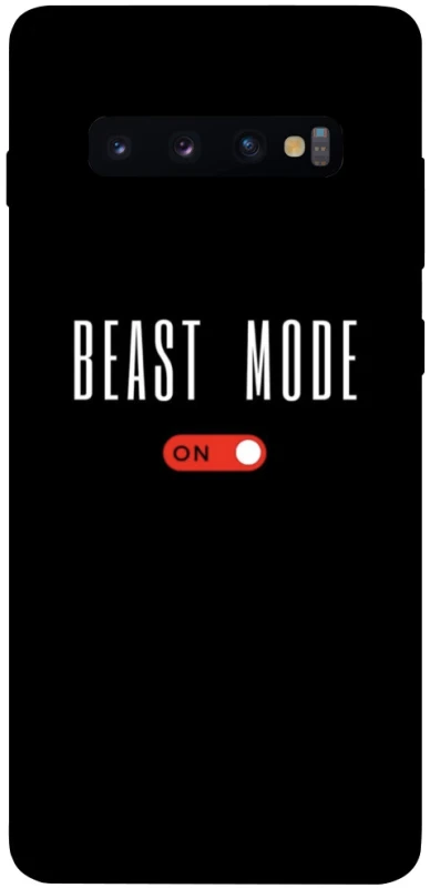Чохол на Samsung Galaxy S10+ Beast mode фото 1 з 1