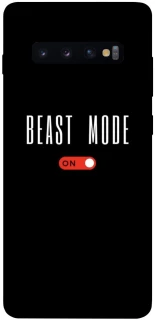 Чохол на Samsung Galaxy S10+ Beast mode фото 1 з 1