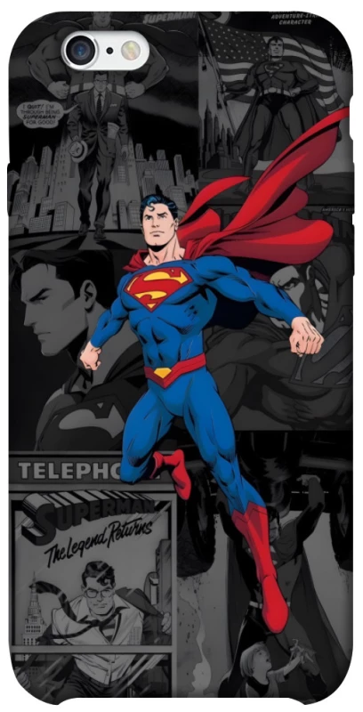 Чехол на Apple iPhone 6/6s (4.7") superman comics фото 1 из 1
