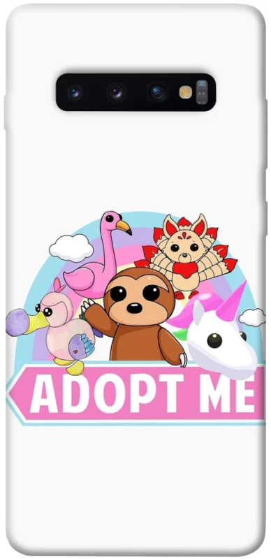 Чохол на Samsung Galaxy S10+ Adopt Me Pets Logo фото 1 з 1