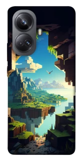 Чехол на Realme 10 Pro+ Minecraft sunrise фото 1 из 1