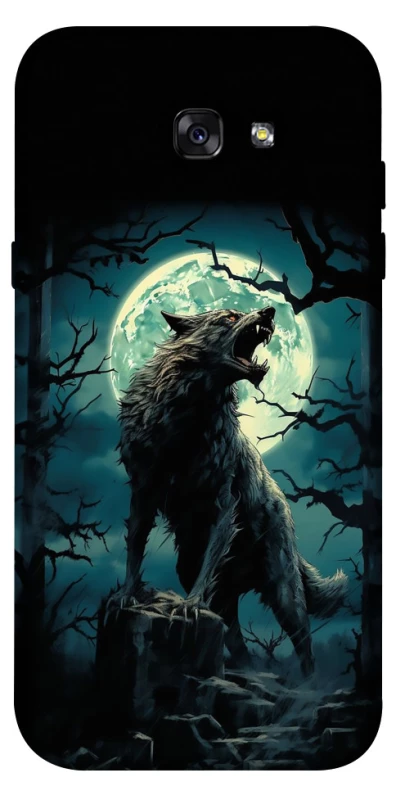 Чехол на Samsung A720 Galaxy A7 (2017) Волк под луной фото 1 из 1