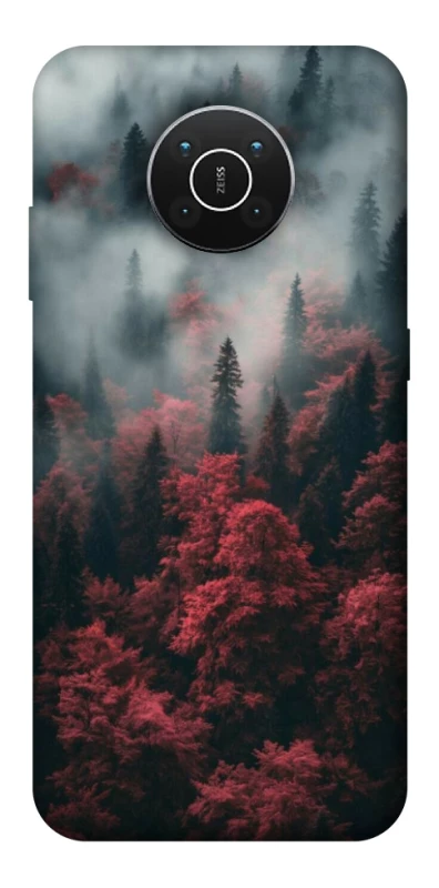 Чехол на Nokia X10 / X20 Red Wood фото 1 из 1