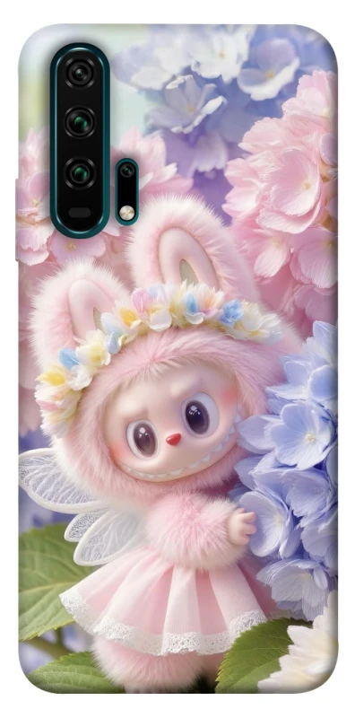 Чохол на Huawei Honor 20 Pro Labubu & Flowers ver.1 фото 1 з 1
