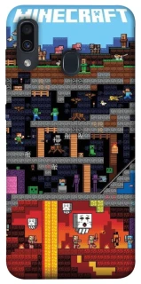 Чохол на Samsung Galaxy A20 / A30 Minecraft фото 1 з 1