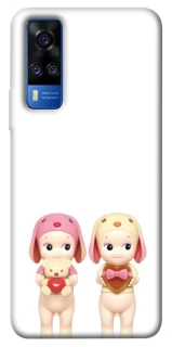 Чехол на Vivo Y51a Puppy Love Duo фото 1 из 1