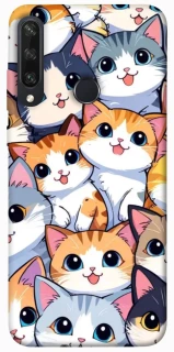 Чехол на Huawei Y6p Cute Cat v2 фото 1 из 1