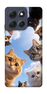 Чехол на Motorola Moto G86 Cats фото 1 из 1