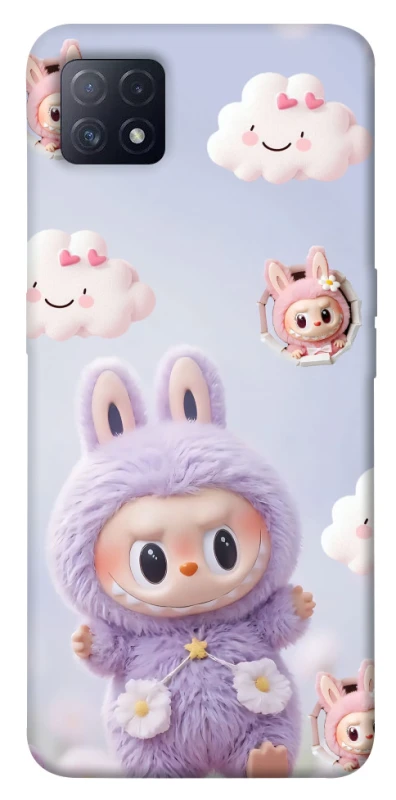 Чохол на Oppo A72 5G / A73 5G Labubu & clouds фото 1 з 1
