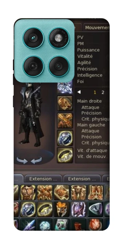 Чохол на Motorola Edge 60 Fusion Character Menu ver.1 фото 1 з 1