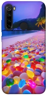 Чохол на Xiaomi Redmi Note 8 Каміння світиться на березі фото 1 з 1