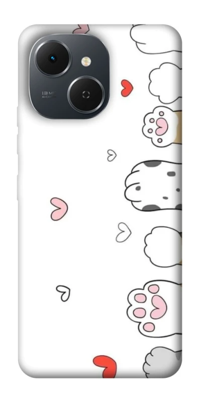 Чехол на TECNO Spark 40C Paws фото 1 из 1