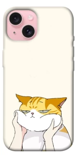 Чохол на Apple iPhone 15 (6.1") Cat bun фото 1 з 1