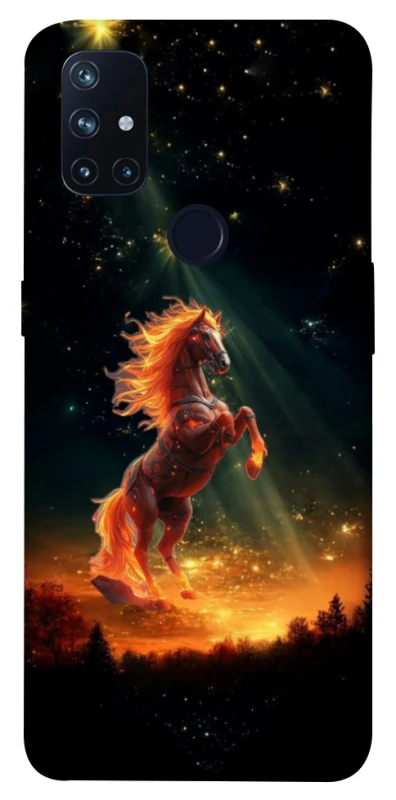 Чохол на OnePlus Nord N10 5G Red Fire Horse ver.2 фото 1 з 1
