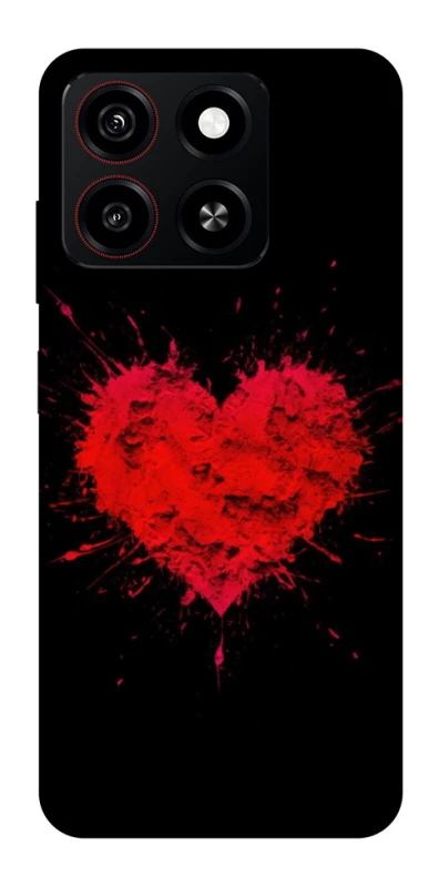Чохол на ZTE Blade A35 4G Splash heart фото 1 з 1