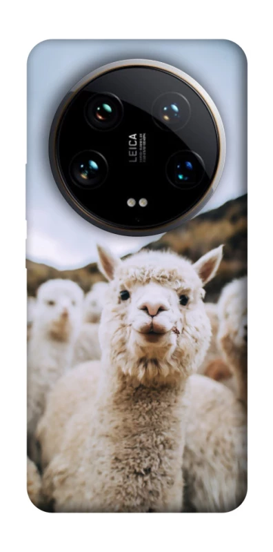 Чохол на Xiaomi 14 Ultra Лама фото 1 з 1