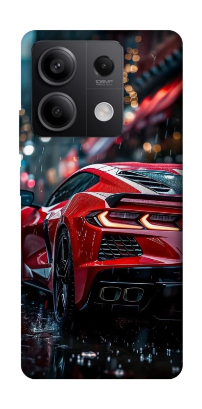 Чехол на Xiaomi Redmi Note 13 5G Red sports car фото 1 из 1