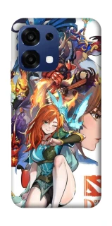 Чехол на Oppo A6 Pro 4G/5G Dota ova фото 1 из 2